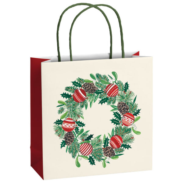 Vrećice ukrasne 20x20x8cm novogodišnje Stewo 5123 99 sortirano - Slika 4