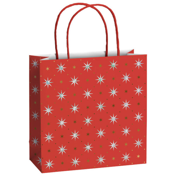 Vrećice ukrasne 20x20x8cm novogodišnje Stewo 5115 99 sortirano - Slika 2