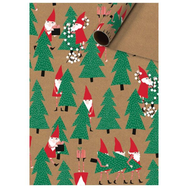 Papir ukrasni rola 70x500cm Natur Xmas kids novogodišnji Stewo 1642 99 - Slika 2