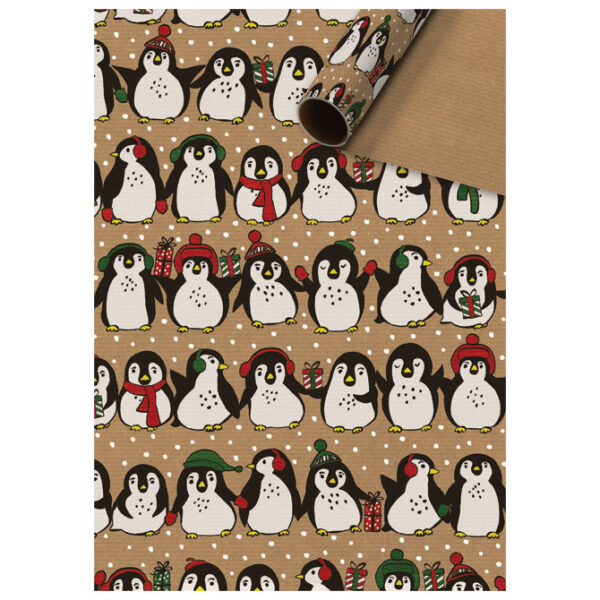 Papir ukrasni rola 70x500cm Natur Xmas kids novogodišnji Stewo 1642 99 - Slika 3
