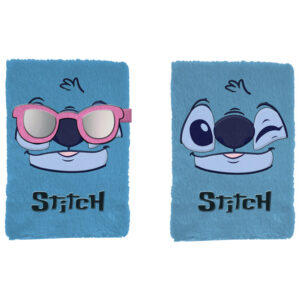 Dnevnik plišani s magnetskim zatvaranjem A5 96L Stitch Paso DS24GW-3678