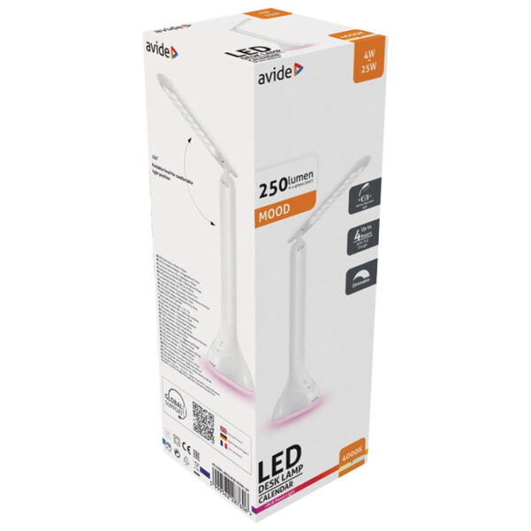 Svjetiljka stolna LED Mood light RGB Avide bijela - Slika 2
