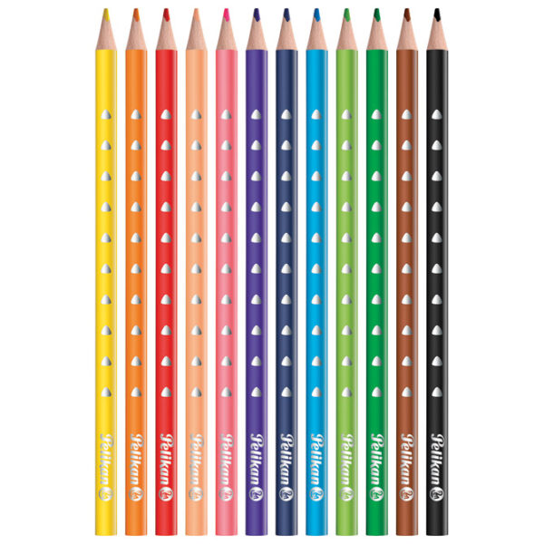 Boje drvene  12boja Silverino Pelikan 700634 (100401597) blister - Slika 2
