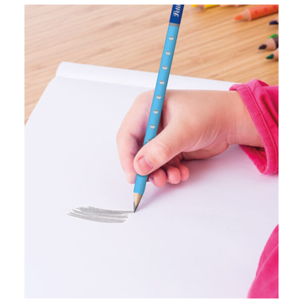 Olovka grafitna HB Silverino pk3 Pelikan 811149 (100401657) sortirano blister - Slika 2