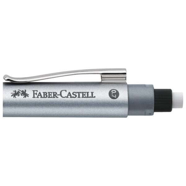Olovka tehnička 0,7 mm Grip 2011 Classic Faber-Castell 131211 srebrna - Slika 2
