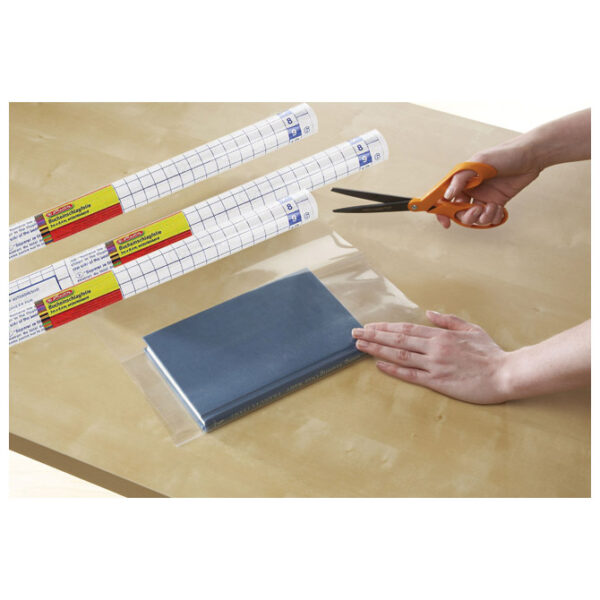 Omotnica-folija samoljepljiva za knjige 40 cm/3m 60my pp Herlitz 5163100 (100812871) - Slika 2
