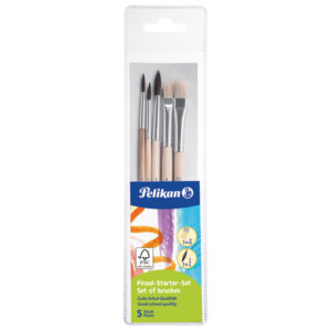 Kist za vodene boje 2,4,6+tempere 6,10 u pvc vrećici Pelikan 718163 (400142597) blister