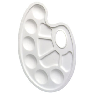 Paleta slikarska ovalna-10 posudica Herlitz 8643033 (300010391) blister