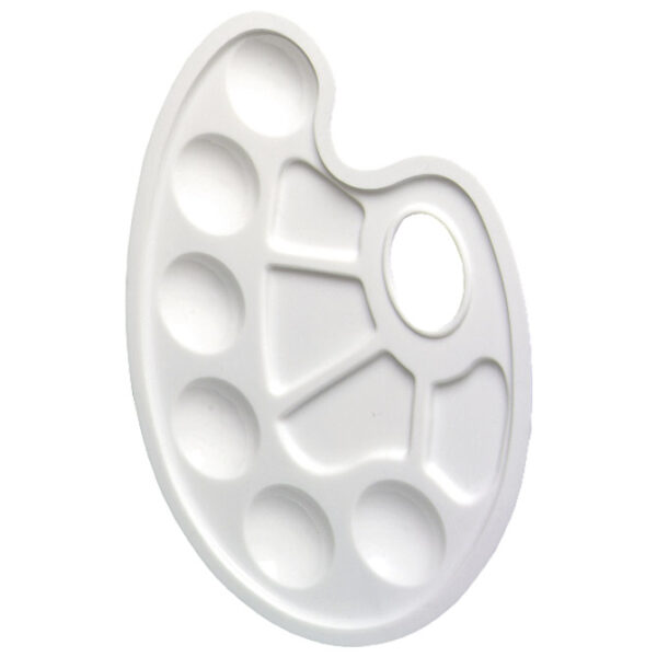 Paleta slikarska ovalna-10 posudica Herlitz 8643033 (300010391) blister