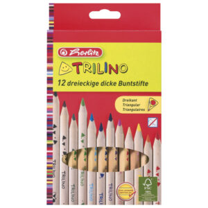 Boje drvene  12boja Trilino jumbo Herlitz 10412062 (30000630) blister
