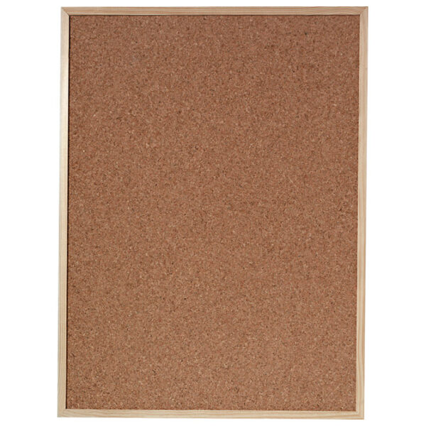 Ploča pluto  80x60 cm jednostrana drveni okvir Herlitz 1600048 (300000545)