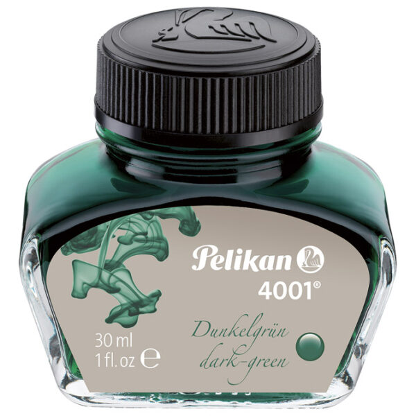 Tinta za nalivpero bočica 30ml 4001 Pelikan 300056 (400142562) tamnozelena