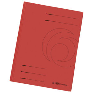 Fascikl klapa karton reciklirani A4 Herlitz 11076445 (300002992) crveni