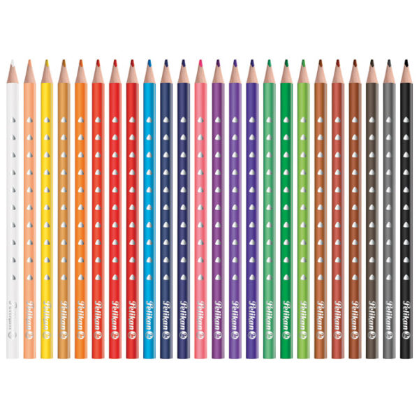 Boje drvene  24boje Silverino Pelikan 700665 (100401598) blister - Slika 2