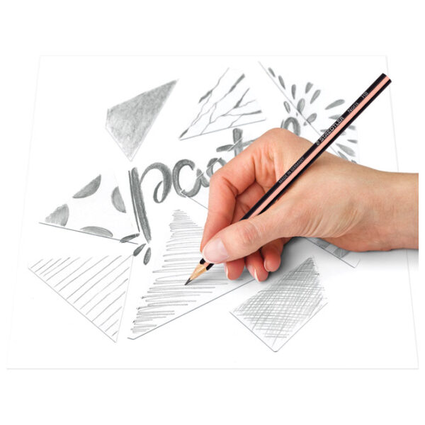 Olovka grafitna HB Noris Pastel trokutaste u čaši pk72 Staedtler 118 KP72PA!! - Slika 2