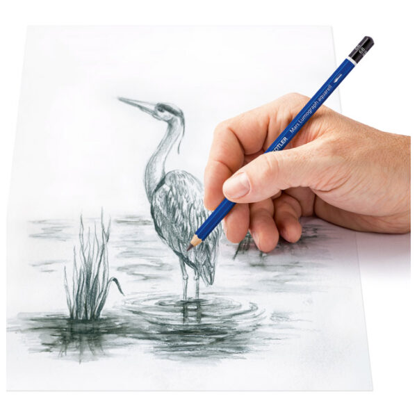 Olovka grafitna pk3+kist Mars Lumograph aquarell Design Journey Staedtler 100A SBK4 blister!! - Slika 2