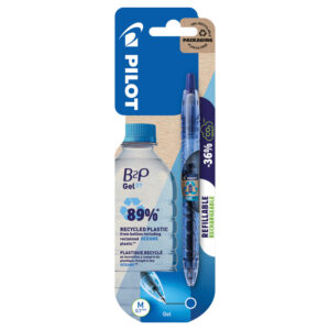 Roler gel 0,7 mm Bottle to pen Begreen Pilot BL-B2P-7-BG plavi blister!!