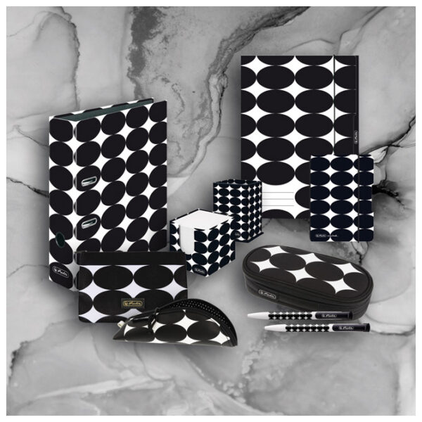 Blok kocka karton 9x9x9 cm s papirom bijeli Just Black Herlitz 50040100 (300006446) - Slika 2