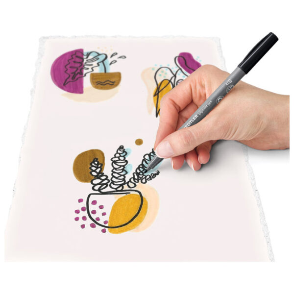 Set Line Art&Botanical pk10 Design Journey Staedtler 61 371-2!! - Slika 4