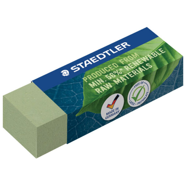 Gumica Mars Staedtler 526 80-5 reciklirana zelena-KOMAD!! - Slika 2