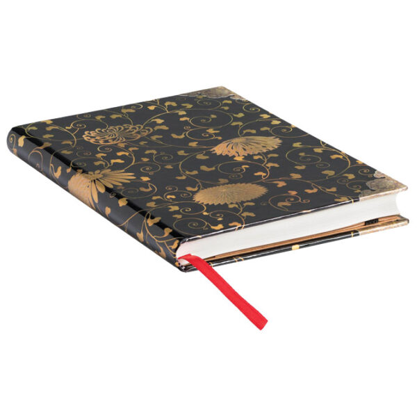 Notes 12x18 cm-midi crte  72L s gumicom Karakusa Paperblanks PB5036-0
