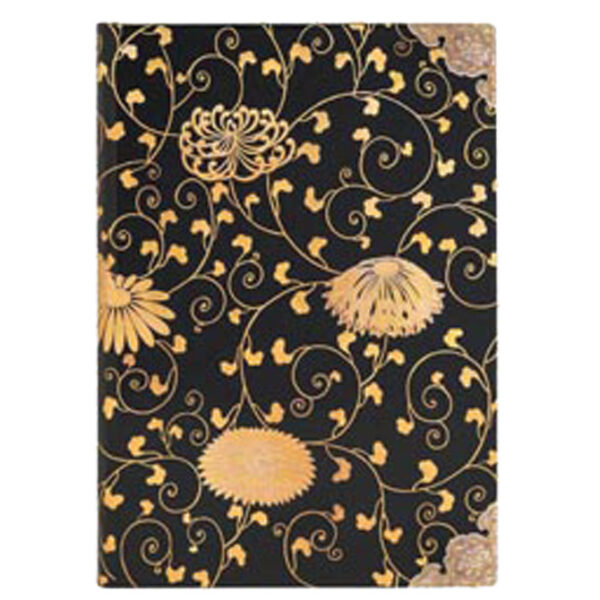 Notes 12x18 cm-midi crte  72L s gumicom Karakusa Paperblanks PB5036-0 - Slika 3