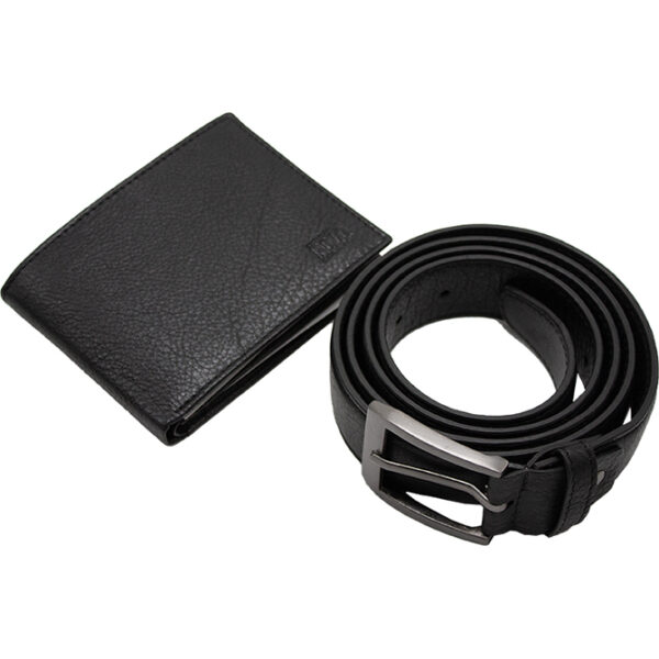 Set poklon muški novčanik+remen Polo crni!!