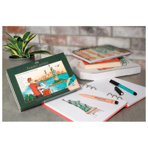 Set Pitt artist pen pk12 New York Faber Castell 267135 sortirano - Slika 3