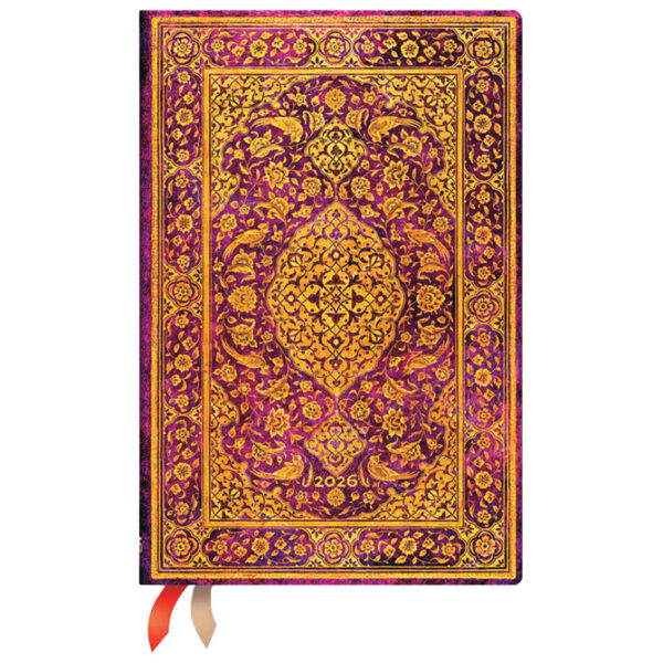 Planer tjedni 2026-9,5x14cm-mini horizontalni s gumicom The Orchard Paperblanks DE0734-1