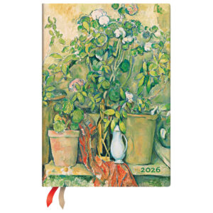 Planer dnevni 2026-13x18cm-midi s gumicom Cezanne’s Terracotta Paperblanks DE0752-5