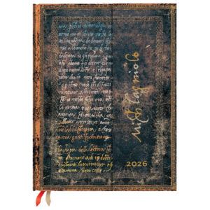 Planer tjedni 2026-18x23cm-ultra horizontalni magnet Michelangelo Paperblanks DE0801-0