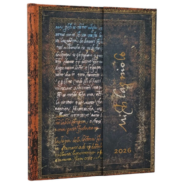 Planer tjedni 2026-18x23cm-ultra horizontalni magnet Michelangelo Paperblanks DE0801-0 - Slika 2