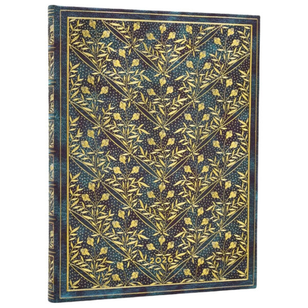 Planer tjedni 2026-18x23cm-ultra horizontalni s gum. Wildflower Song Paperblanks DE0804-1 - Slika 2