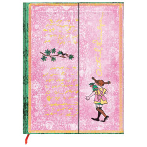 Notes 12,5x18cm-midi crte  72L magnet Pippi Longstocking Paperblanks  PB1327-4
