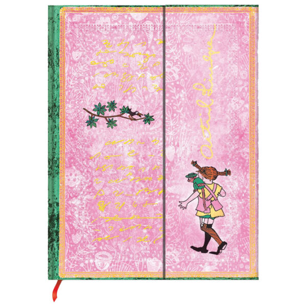 Notes 12,5x18cm-midi crte  72L magnet Pippi Longstocking Paperblanks  PB1327-4