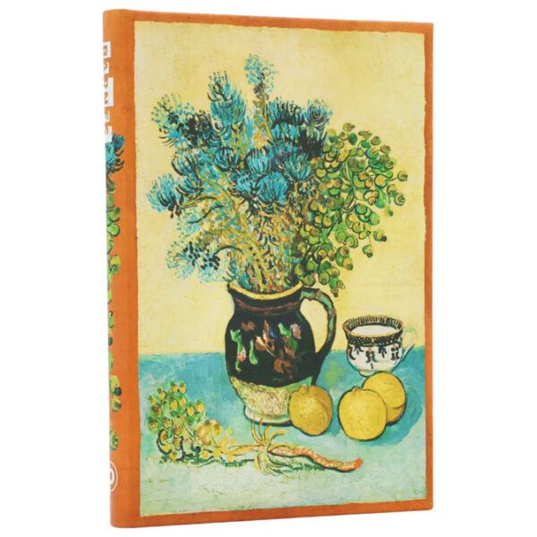 Notes  9x14cm-mini crte  88L s gumicom Van Gogh’s Still Life Paperblanks PB1339-7 - Slika 2