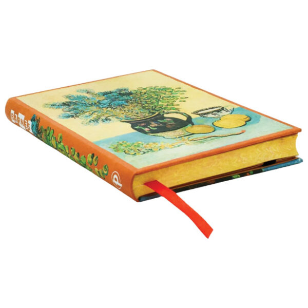 Notes  9x14cm-mini crte  88L s gumicom Van Gogh’s Still Life Paperblanks PB1339-7 - Slika 4