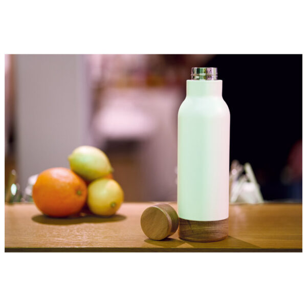 Boca termo MoLu Cote d'Azur 3978 metalna s drvenim poklopcem 630ml bijela - Slika 3