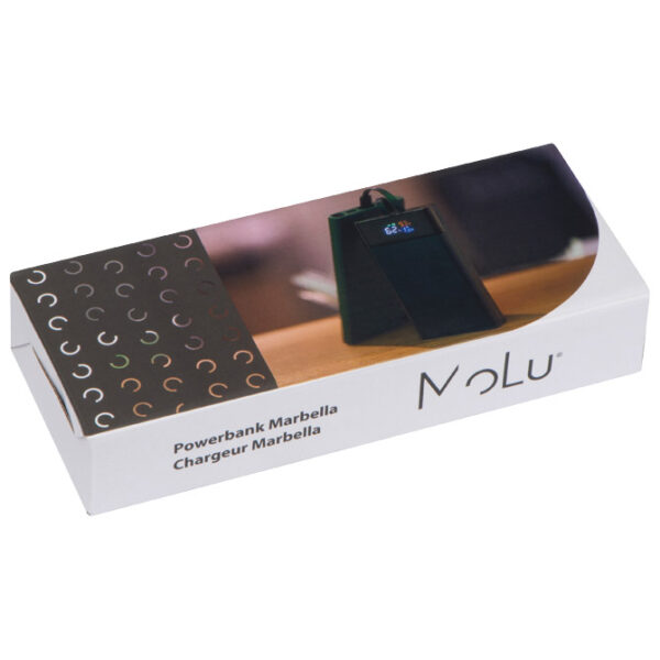 Punjač Powerbank 20000 mAh s funkcijom brzog punjenja MoLu Marbella 3982-03 crni - Slika 2