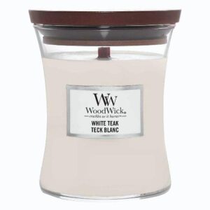 Svijeća Medium white teak 92039E