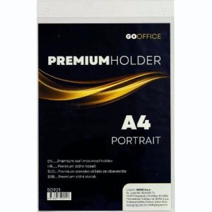 Nosač obavijesti A4 zidni okomiti 50921 211x4x322 mm