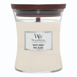 Svijeća medium White honey 92026E