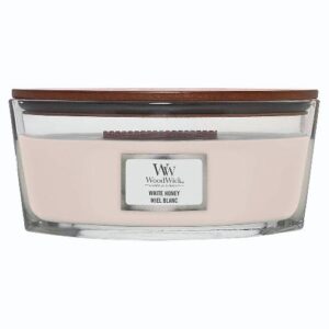 Svijeća ellipse White honey 76026E