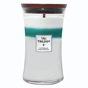Svijeća large trilogy Icy woodland 1720898E