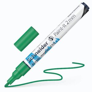 Flomaster Schneider, akrilni marker, Paint-It 310, 2 mm, zeleni