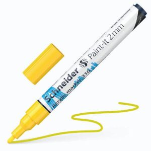 Flomaster Schneider, akrilni marker, Paint-It 310, 2 mm, žuti