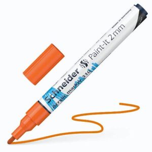 Flomaster Schneider, akrilni marker, Paint-It 310, 2 mm, narančasti