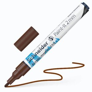 Flomaster Schneider, akrilni marker, Paint-It 310, 2 mm, smeđi