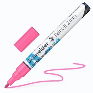 Flomaster Schneider, akrilni marker, Paint-It 310, 2 mm, rozi