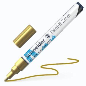 Flomaster Schneider, akrilni marker, Paint-It 310, 2 mm, zlatni